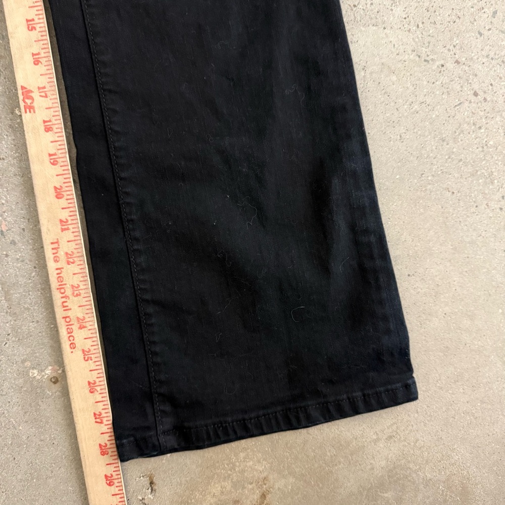 Vintage Y2K Levi’s High Rise Flared Black Pants - Picture 5 of 6